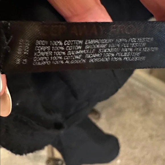 Anthro Embroidered Black Cover Up Dress Cotton Oversized Boho Beach - Picture 13 of 16